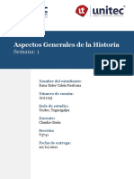 Aspectos Generales de La Historia