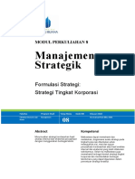 Modul Manajemen Strategik (TM9)