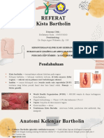 Referat-Kista Bartholin - Bellatania Yuda-1965050080 - UKI