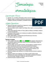 Semiologia Dermatológica