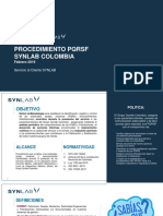 Procedimiento PQRSF Angel Bioindustrial Membe of Synlab