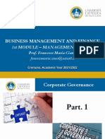 Corporate Governance Part. 1