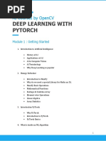 Deep Learning With Pytorch: Ai Courses by Opencv