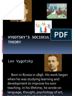 Vygotsky's Sociocultural Theory