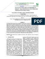 Differential Evolution (De) Algorithm To Optimize Berkeley - Mac Protocol For Wireless Sensor Network (WSN)