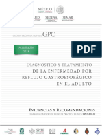 Diagnóstico y Tratamiento de La Enfermedad Por Reflujo Gastroesofágico en El Adulto (Evidencia y Recomendacion)