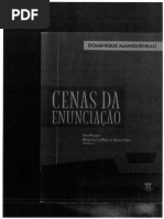 Maingueneau - Cenas da Enunciação