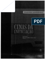 Maingueneau - Cenas Da Enunciação