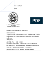 Caso de Propietaria Por Escarnio Publico en Una Junta de Condominio