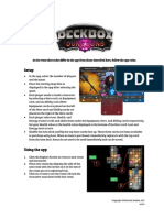 Deck Box Dungeons Livro de Regras Ingles 106069