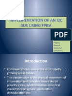 Implementation of The I2c Protocol Using Fpga
