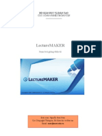 HƯỚNG DẪN DỬ DỤNG LectureMAKER - User - Guide - vn - v4 - For - Thi - BG - DienTu - 2010