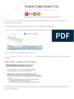 Instalacao Do Oracle Data Guard 12c