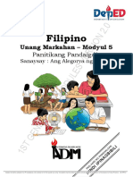 Filipino Module 5