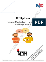 Filipino Module 4