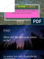 Input 1 Formation of Universe