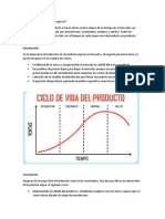 Ciclo de Vida Del Producto Que Es