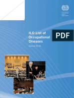 ILO List of Occupational Diseases