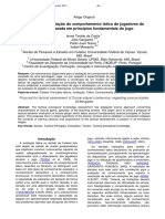 Proposta de Avaliação Do Comportamento Tático de Jogadores de Futebol Baseada em Princípios Fundamentais Do Jogo