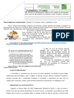 Os riscos do sedentarismo e da obesidade na adolescência