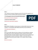 Caso 1 Caso 1: Raúl Está Cursando El Segundo Semestre de La Carrera de Arquitectura, en Su Primer Semestre Acumuló Un Índice General de 68 Puntos.