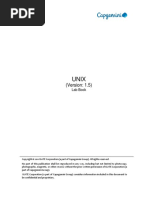 UNIX-LabBook Solutions