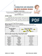 Guide Card: Blended Words Portmanteau