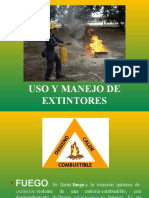 USO Y MANEJO DE EXTINTORES MARTIN ARIEL CASTAÑO