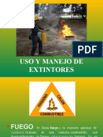 Uso y Manejo de Extintores Martin Ariel Castaño