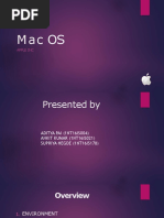 Mac Os Presentation