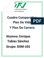 TAREA DE INVESTIGACIÓN 6 (Cuadro Comparativo Plan de Carrera Y Plan de Vida, Enrique Tobias Sanchez DSM-101)