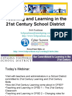 Teaching and Learning in The 21st Century School District: Bob Pearlman