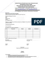 2.1. Formulir Peminjaman Alat Laboratorium