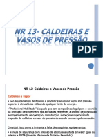 Regras para Caldeiras e Vasos de Pressão