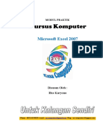 Modul Praktik Ms Excel Eko Karyono