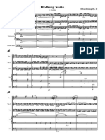 Grieg-Holberg Suite (1884) - Full Score