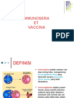 Immunosera Et Vaccina