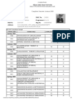 Completer Results