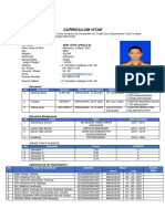 Curriculum Vitae: Personal Data