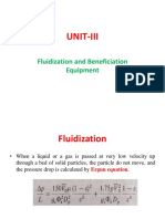 Unit-Iii: Fluidization and Beneficiation Equipment