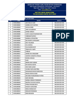 Sekolah Tinggi Ilmu Kesehatan Kuningan: Hari Dan Tanggal: Sabtu, 19 Juni 2021 NO NIM Nama Waktu