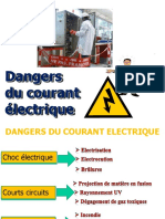 Danger du courant électrique ENTREPRISE