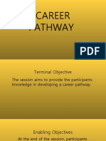 Developing a Career Pathway Plan as an Educator