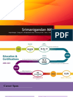 Srimanigandan MM: People Manager - Energy Star - HR Digitilization Lead - Solution Provider - Smart - Trainer