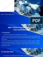 EI - BAB 5 Faktor Produksi Bawaan Dan Teori Heckscher Ohlin
