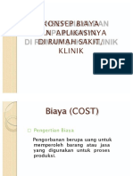 PDF Konsep Biaya Dan Aplikasinya Di Rumah Sakitppt - Compress