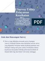 Hasil Survey Utility Pelayanan Kesehatan