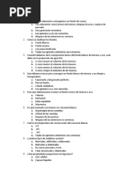 Test de 100 Preguntas para Cocineros | PDF | Salsa | ensalada