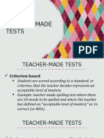 Teacher-Made Tests: 3 Types for Measuring IEP Goals
