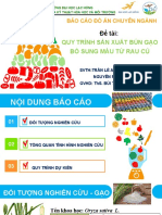 Báo Cáo Đồ Án Chuyên Ngành - Bún Ngũ Sắc